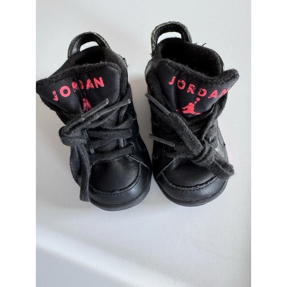 Vintage VTG Original 1991 Nike Air Jordan 6 Infrared Kids sz 3 Michael Jordan OG